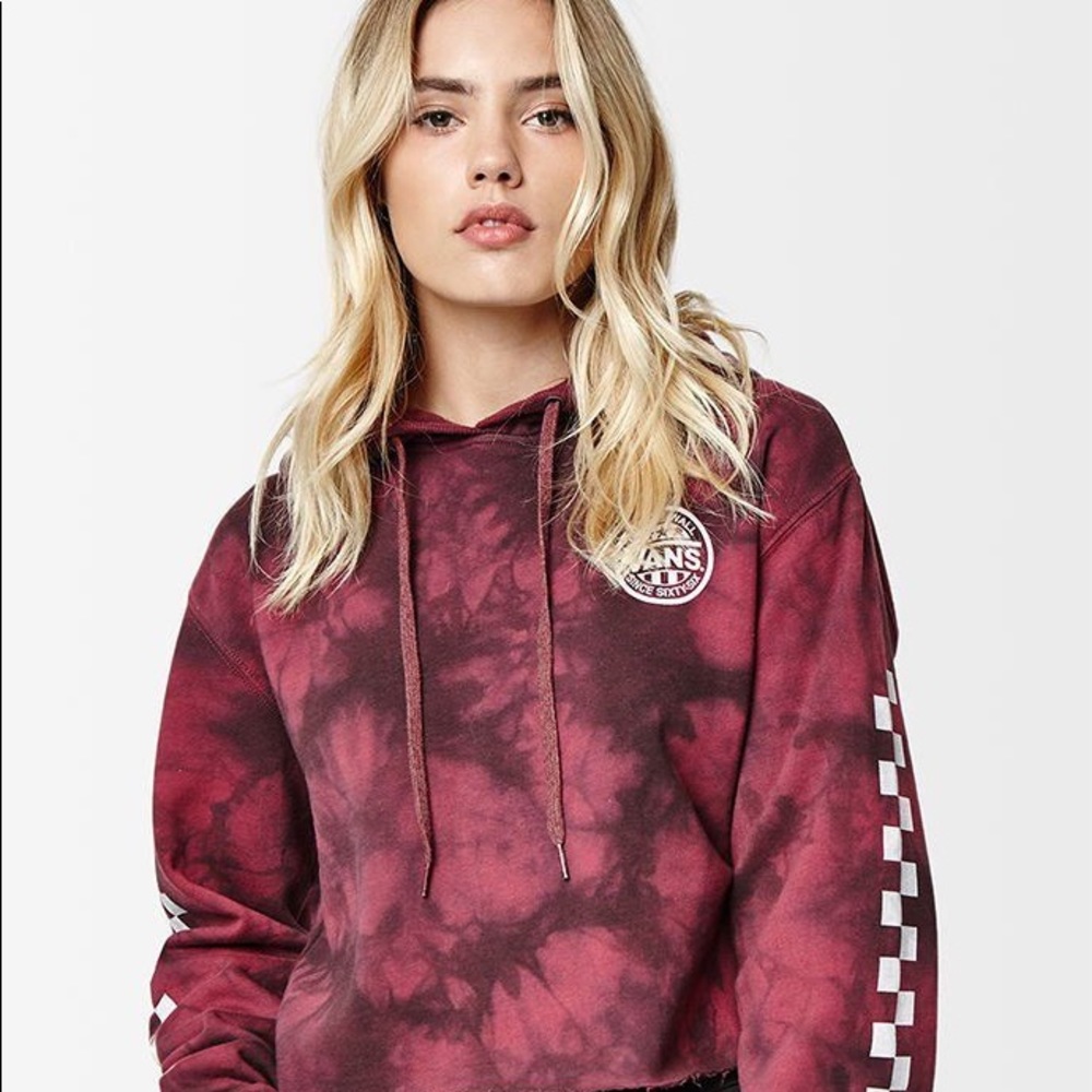 VANS cropped hoodie